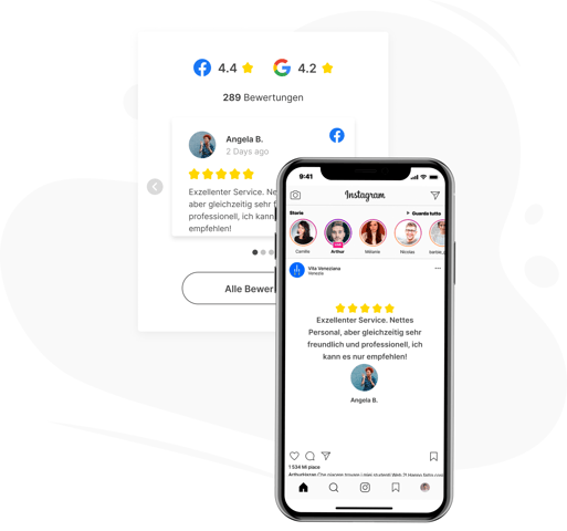 Share customer review